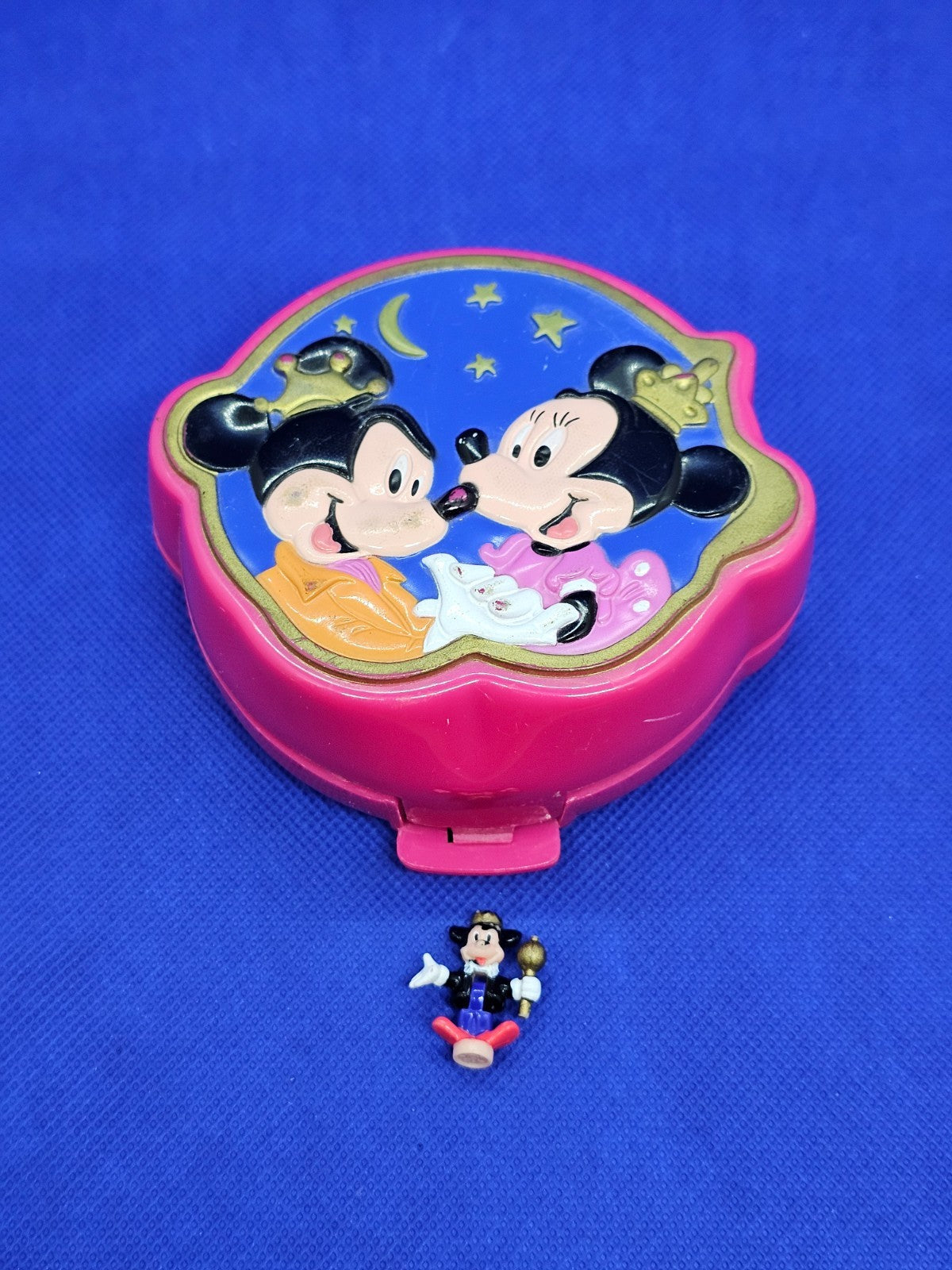 Polly Pocket Disney Mickey Minnie Château Bluebird 1995 Vintage Incomplet4