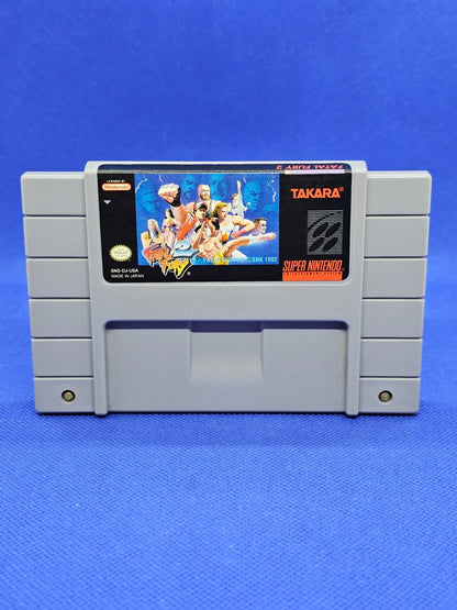 Fatal Fury 2 Super Nintendo SNES USA Takara 1992 SNS-DJ-USA0