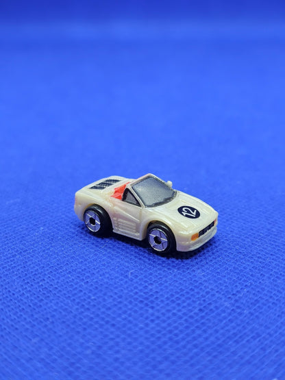Micro Machines Ferrari Testarossa Convertible Blanche N°12 Galoob 1989 Échelle 10