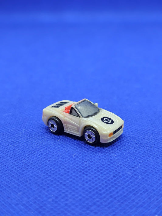Micro Machines Ferrari Testarossa Convertible Blanche N°12 Galoob 1989 Échelle 10