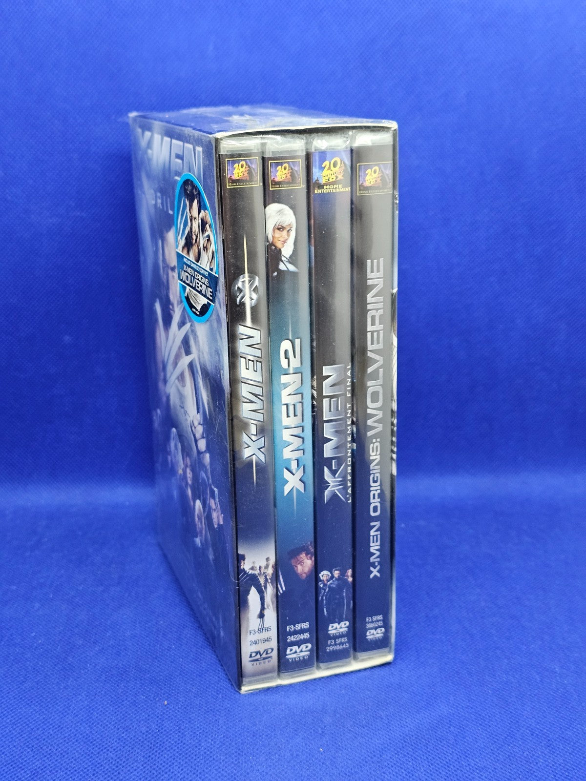 Coffret X-Men Quadrilogie 4 DVD Marvel 20th Century Fox 2010 Wolverine Sous blis1