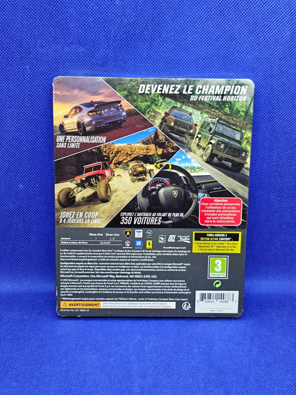 Forza Horizon 3 Ultimate Edition Xbox One Steelbook Microsoft VF CODE USED1
