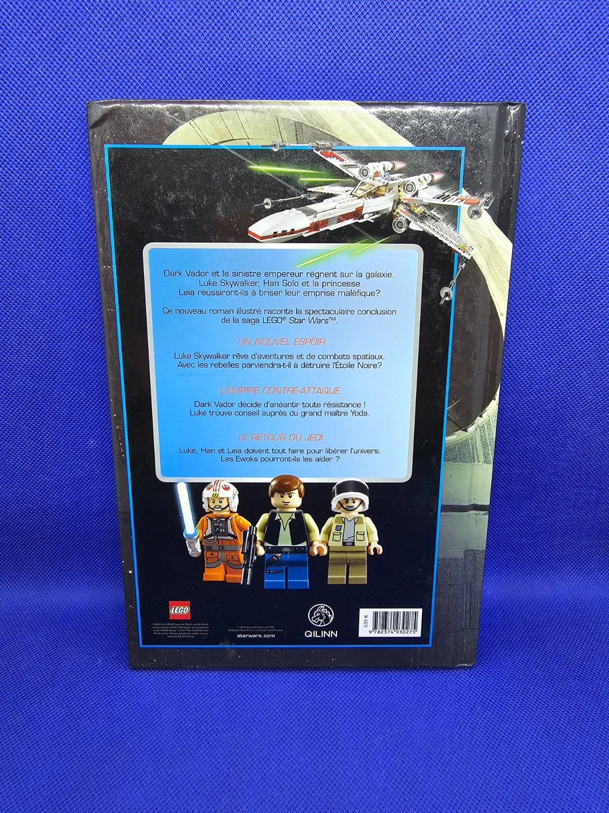 L’Ascension de Dark Vador, LEGO Star Wars, Qilinn, 2016, Livre Roman Illustré1