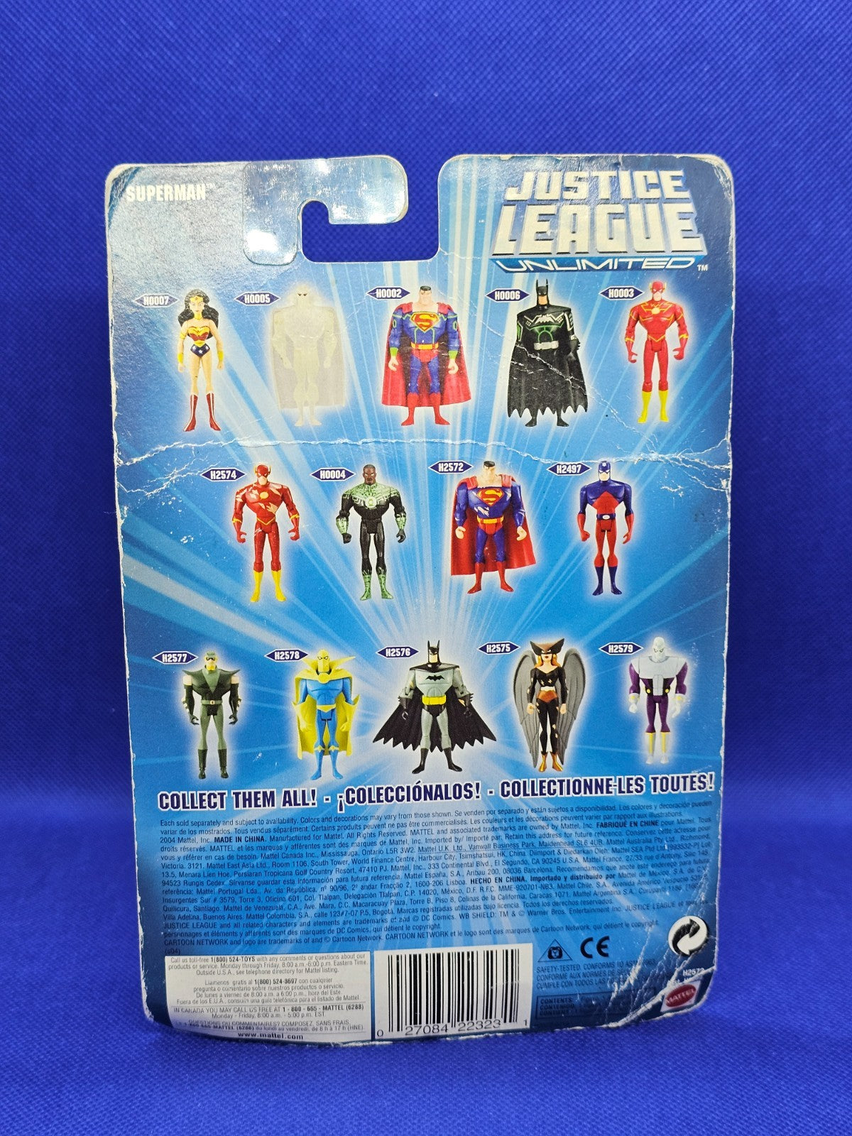 Superman Justice League Unlimited, DC Comics, Mattel, 2005, 10 cm1