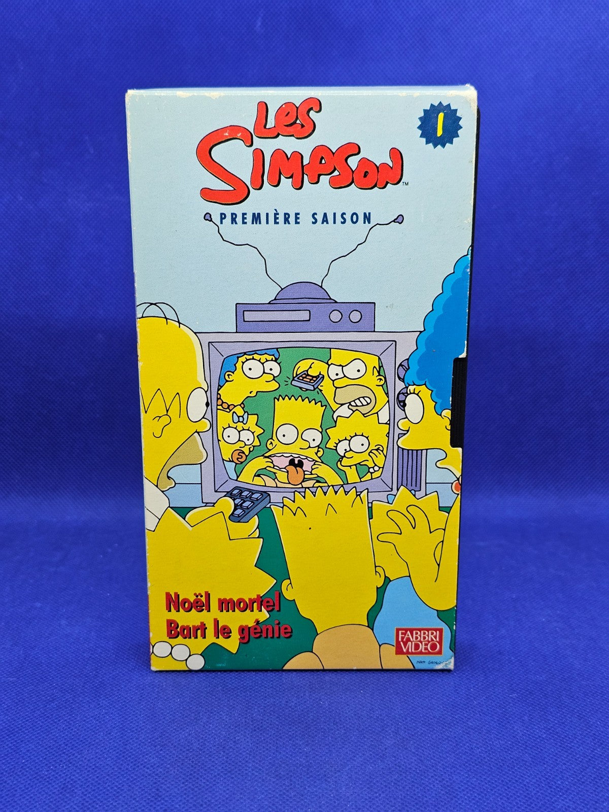 Les Simpson VHS Première Saison 1 Noël Mortel Bart le Génie Fabbri Video 20010
