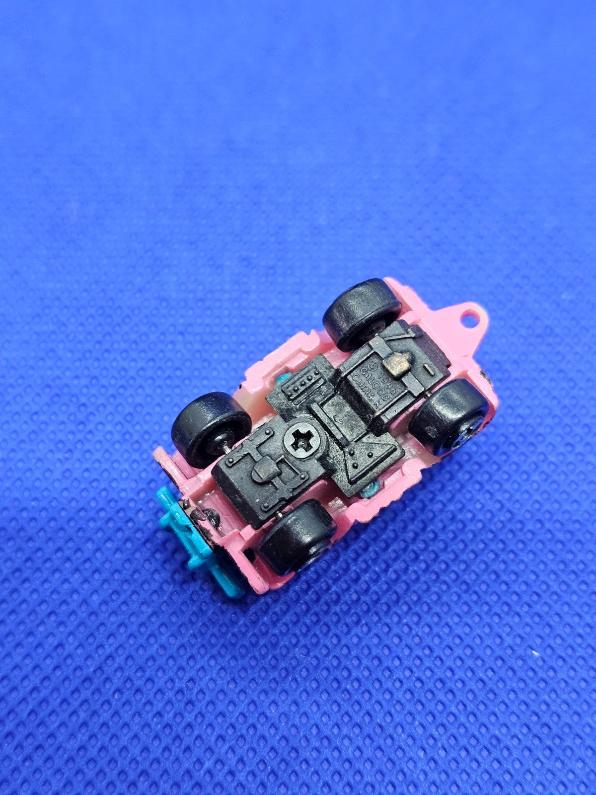 Micro Machines Jeep Ver 1 4x4 250 Galoob 1986 Rose Turquoise3