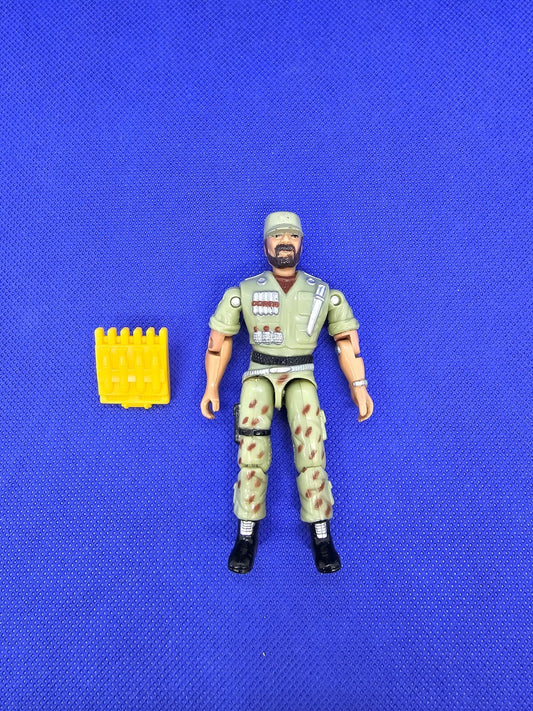 Figurine Large Sarge The Corps Lanard années 90 10 cm militaire vintage0