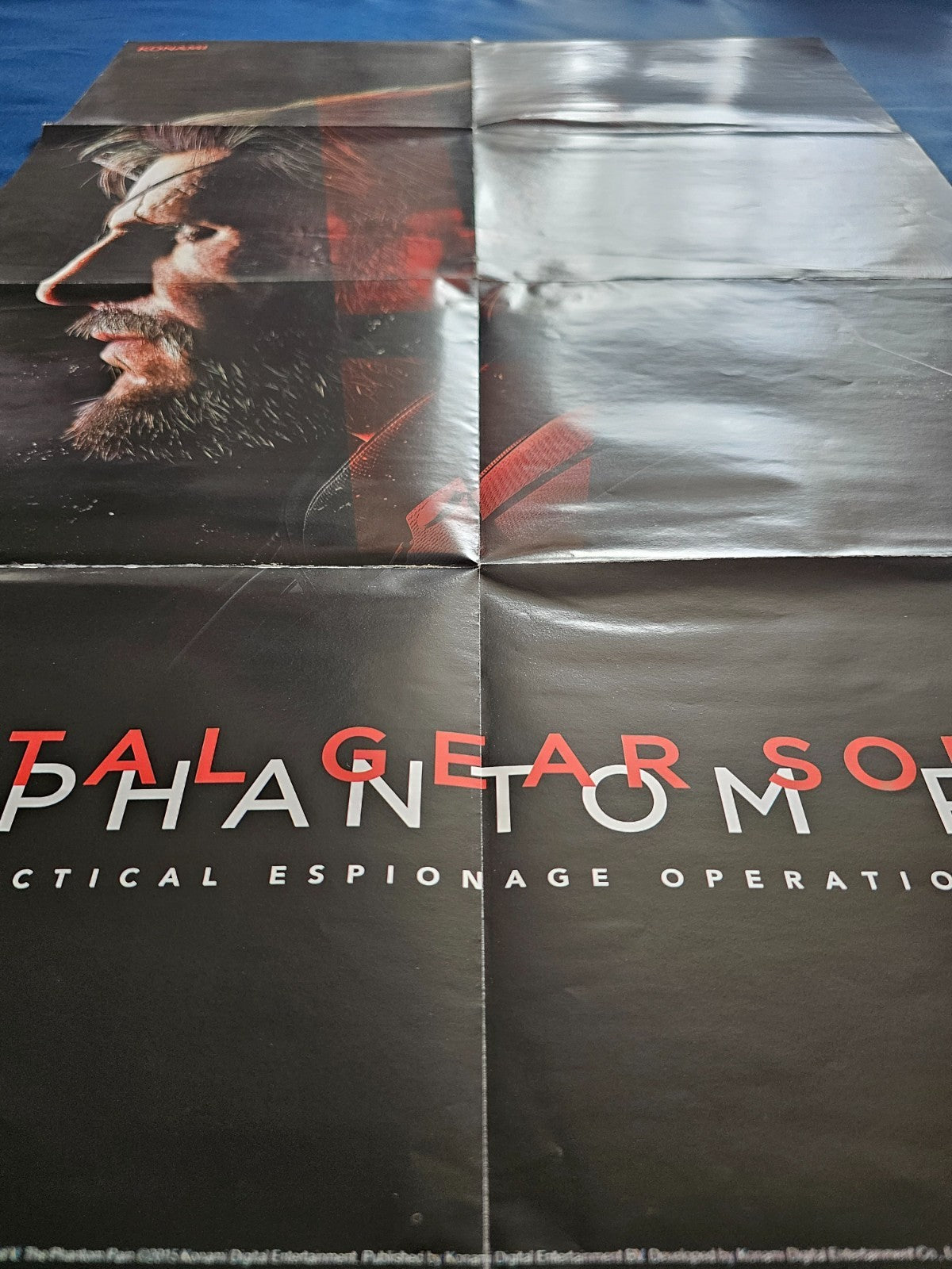 Poster Recto Verso Halo 5 Guardians Metal Gear Solid V Konami Microsoft 60x87cm6