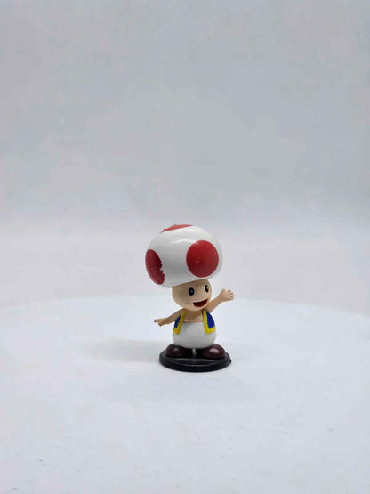 Figurine Toad, Nintendo, Super Mario, 2007, 4 cm, Loose