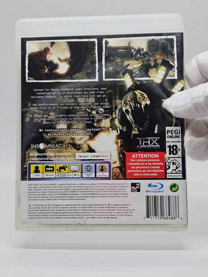 Resistance Fall of Man, FPS Horreur, Sony PS3, 2006, Complet