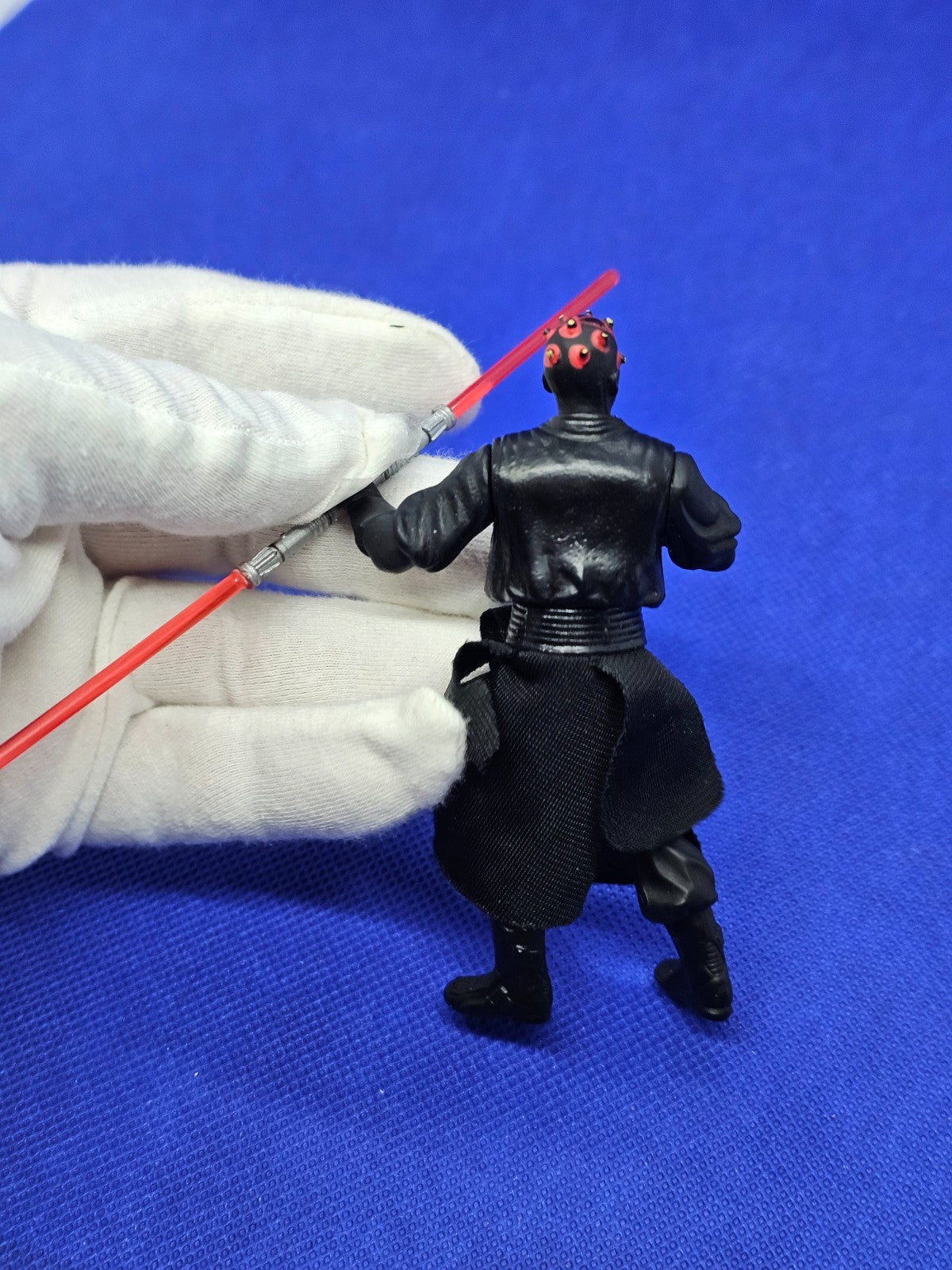 Figurine Darth Maul Star Wars The Phantom Menace Hasbro 1999 10 cm Bas Tissu5