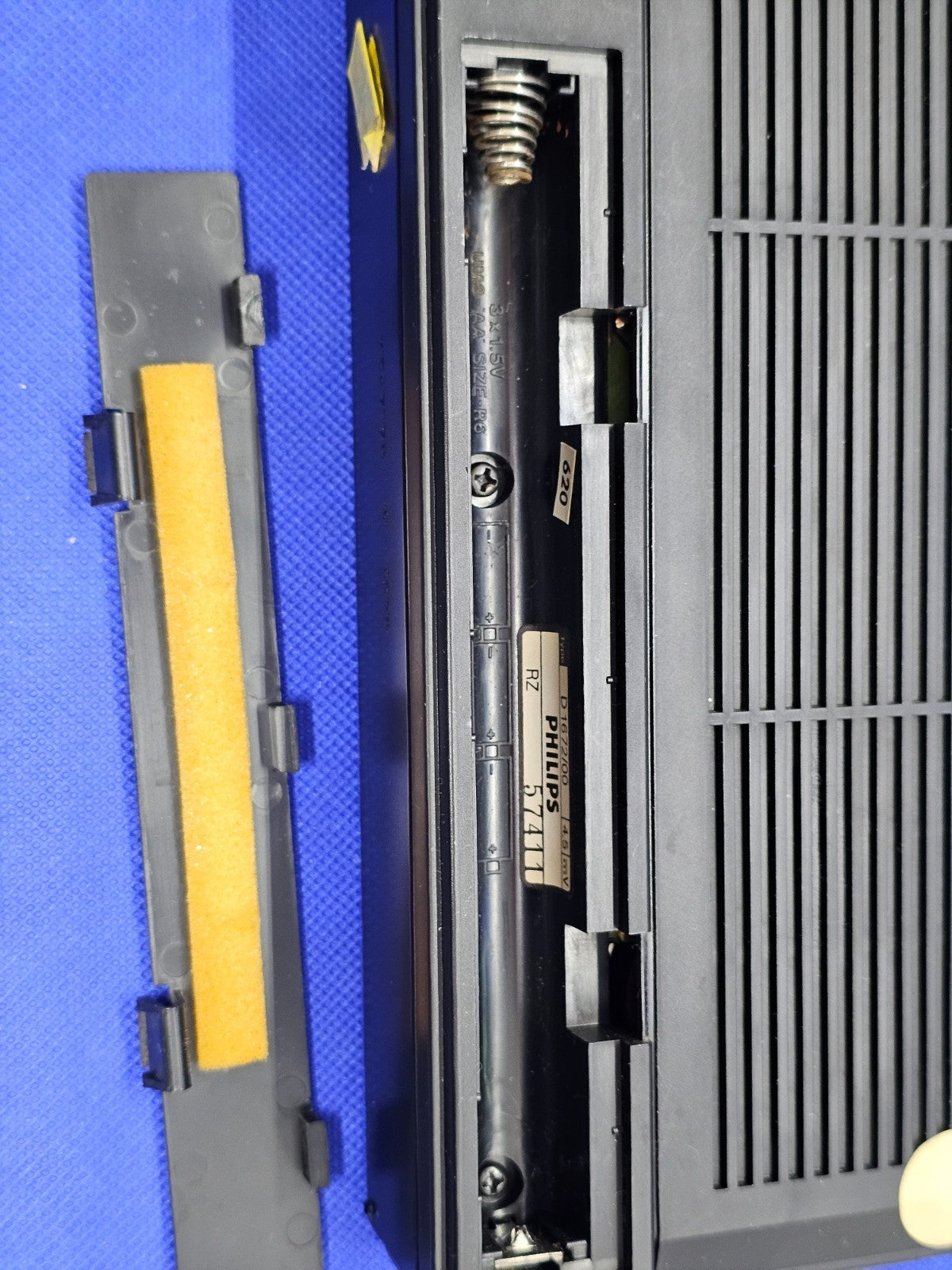 Radio Portable Philips D1672 Stereo LW MW FM Années 80 Avec Boîte11