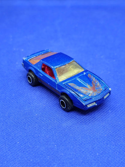 Majorette Pontiac Trans Am Firebird No 248 Made in France 1 62 Bleu Métallisé0