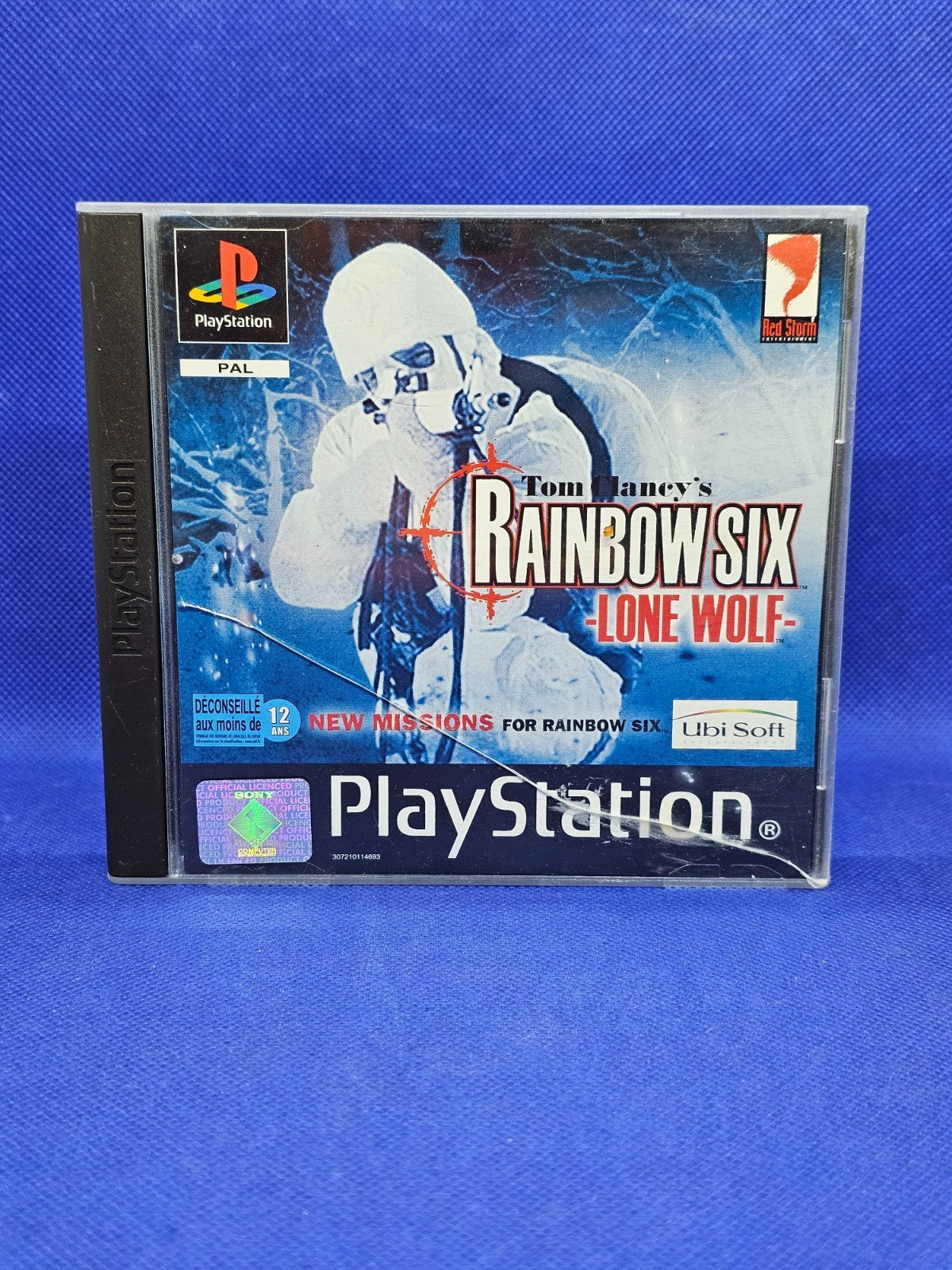 Tom Clancy Rainbow Six Lone Wolf PS1 PlayStation Ubisoft PAL FR Complet0