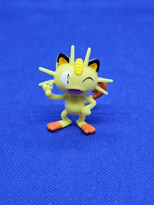 Miaouss Meowth Pokémon Figurine Wicked Cool Toys 2018 S2 5 cm0