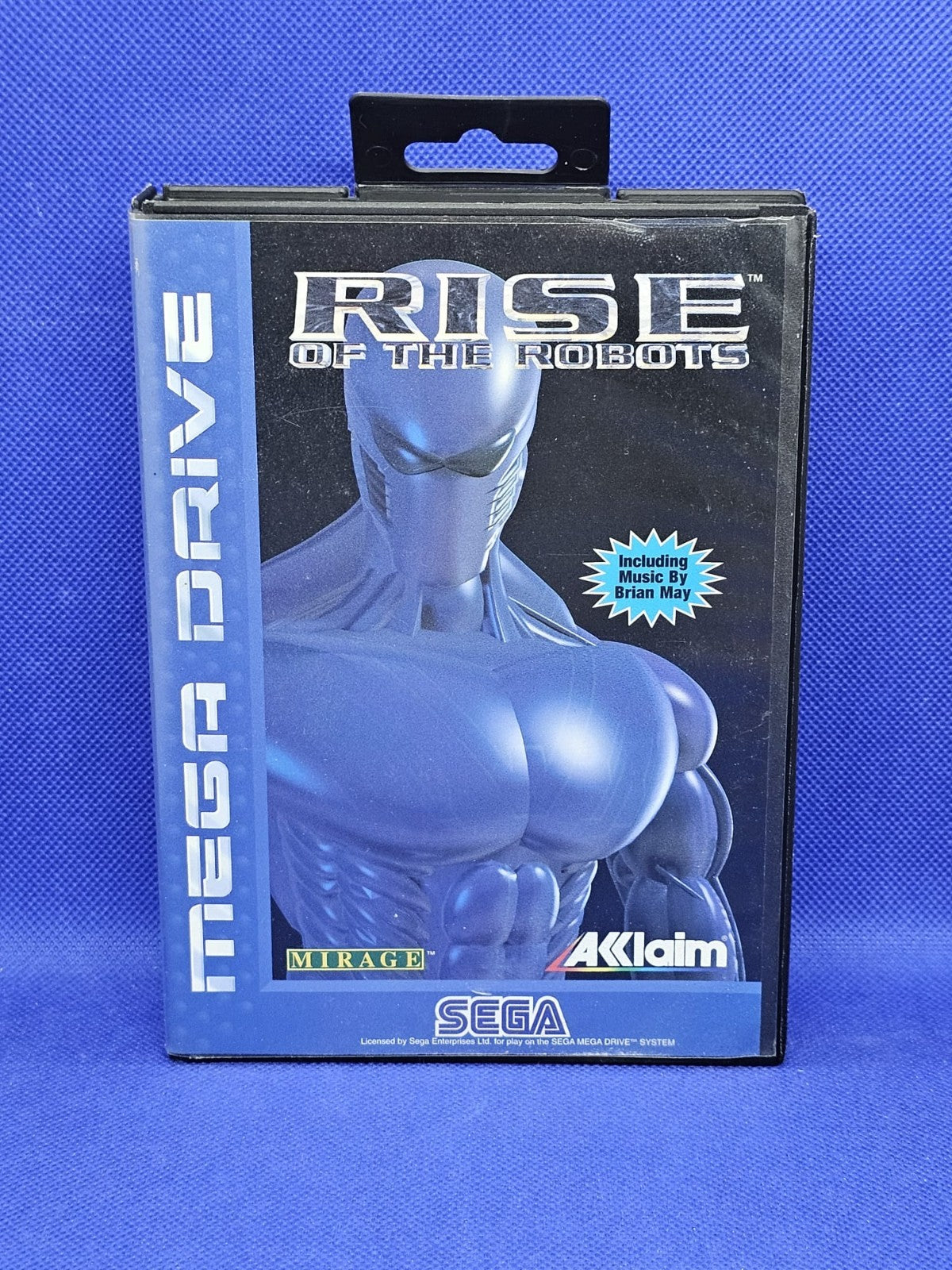 Rise of the Robots Sega Mega Drive PAL boîte cartouche Acclaim 19940