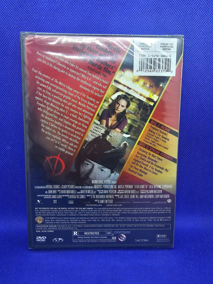 V For Vendetta DVD 2 Discs Special Edition Warner Bros 2006 Zone 11