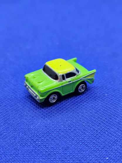 Micro Machines Chevrolet Bel Air 1957 Galoob 1986 Vert Jaune Vintage1