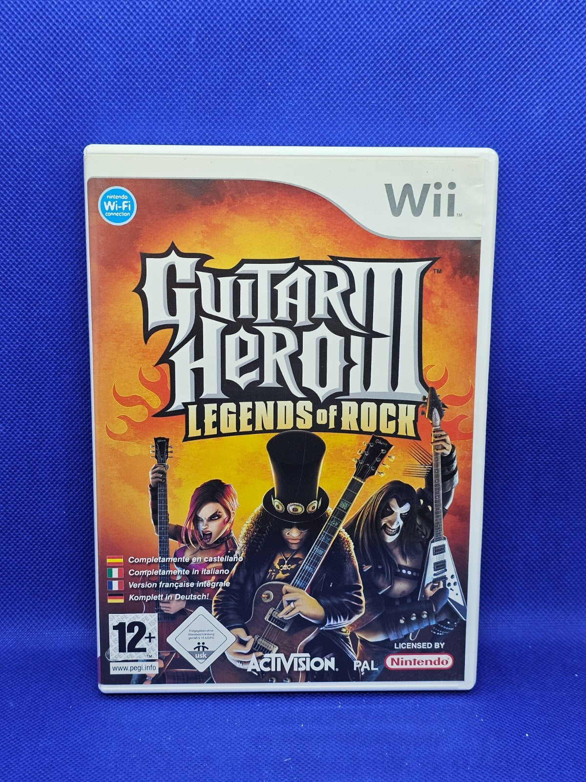 Guitar Hero III Legends of Rock, Nintendo Wii, Activision, 2007, PAL EUR0