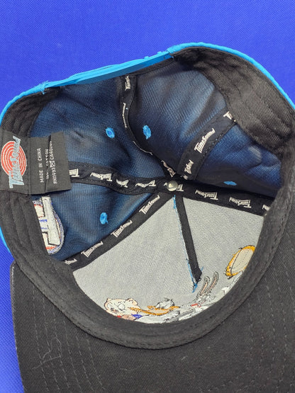 Casquette Space Jam Tunes Squad Bugs Bunny Snapback Vintage Bleu Noir4