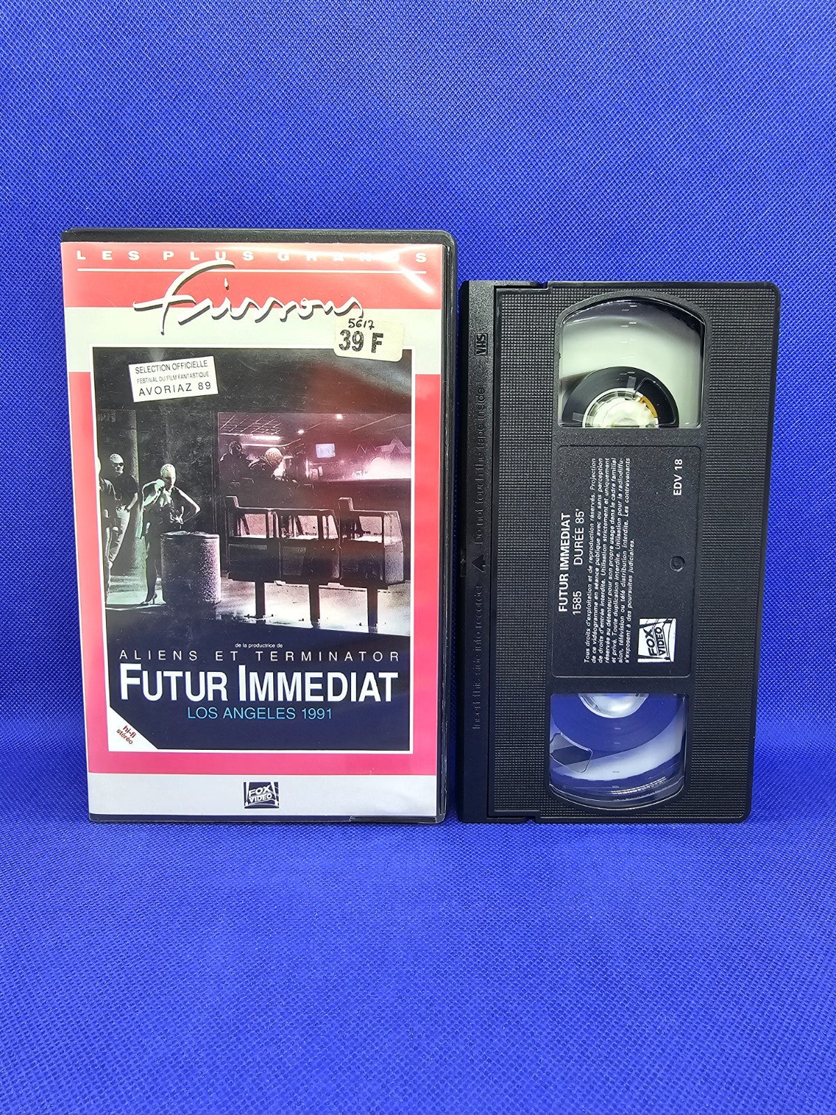 Futur Immédiat VHS, Fox Vidéo Frissons, Alien Nation, 1988, Cassette 85 min0