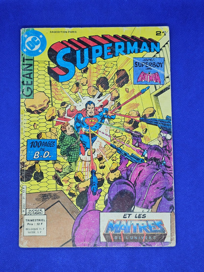 Superman Géant 21 DC Comics Sagédition BD0
