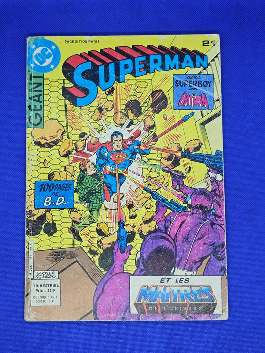 Superman Géant 21 DC Comics Sagédition BD0