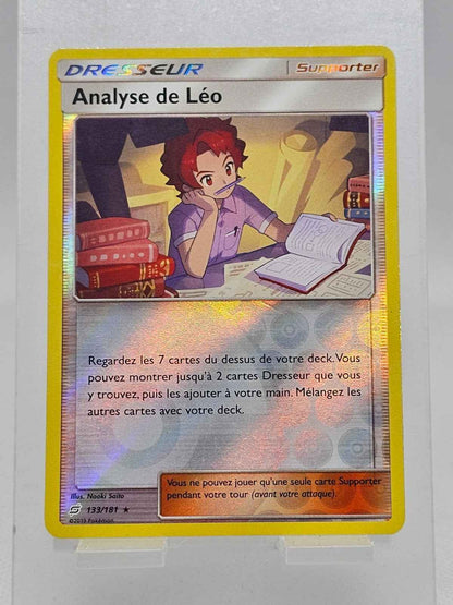 Analyse de Léo 133/181, Reverse Holo, 2019 FR