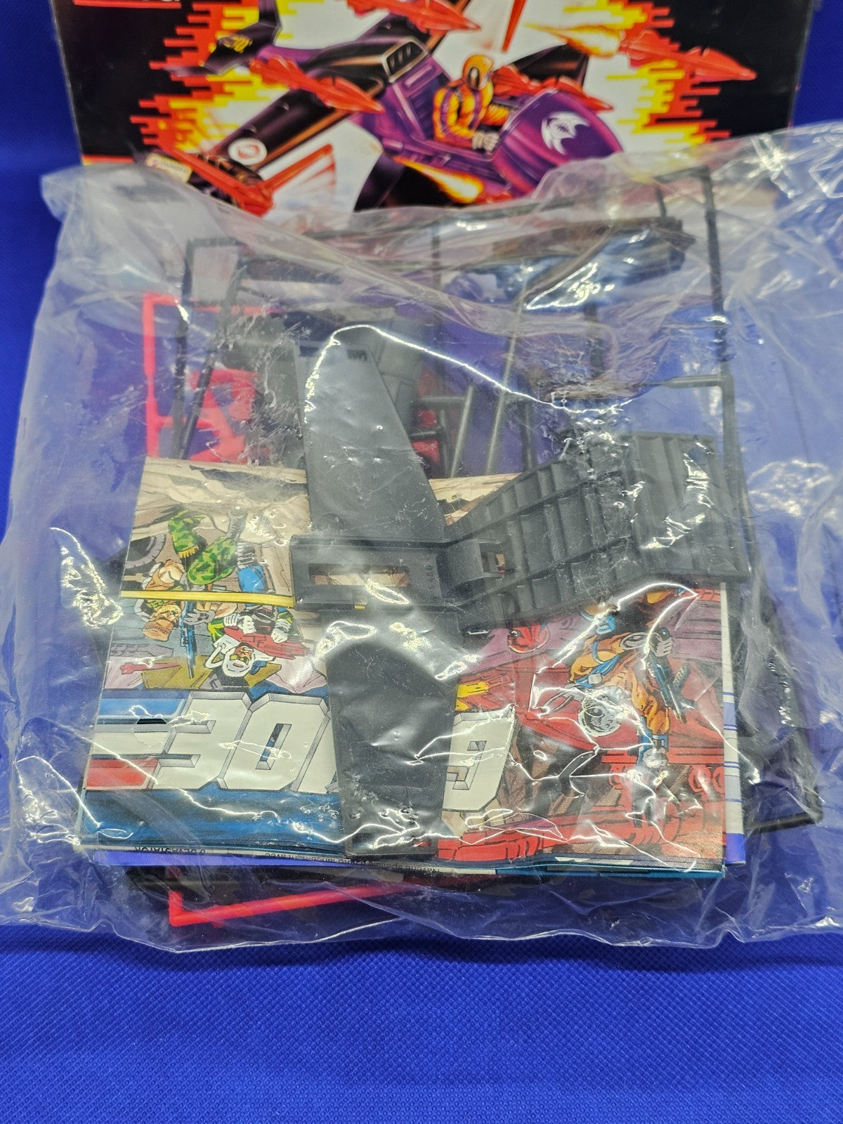 Cobra Fang G.I. Joe Cobra Hasbro 1990 Véhicule Hélicoptère Complet en Boîte Used7