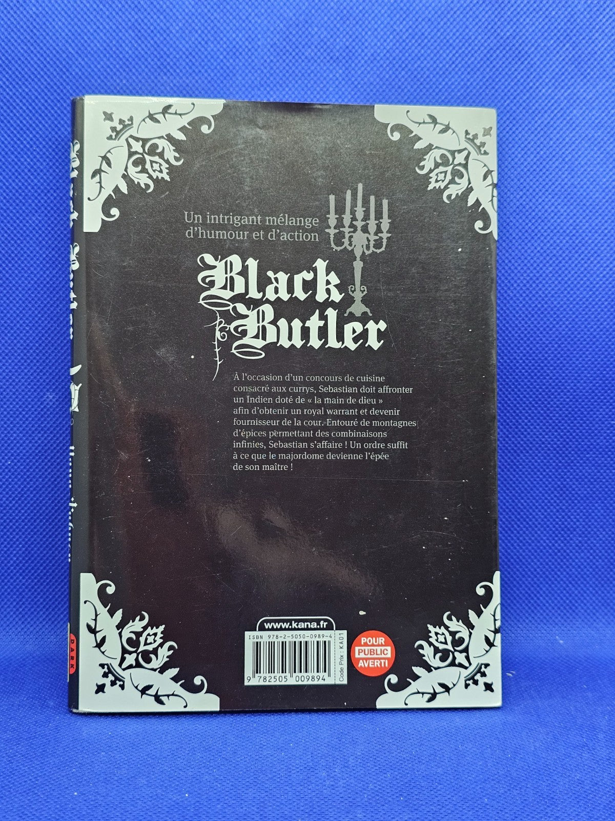 Black Butler Tome 5 Manga Kana Yana Toboso Dark Fantasy VF 20101