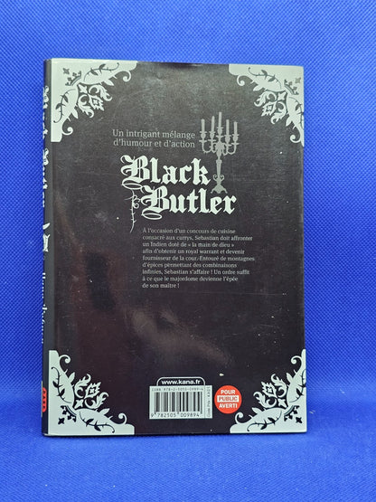 Black Butler Tome 5 Manga Kana Yana Toboso Dark Fantasy VF 20101