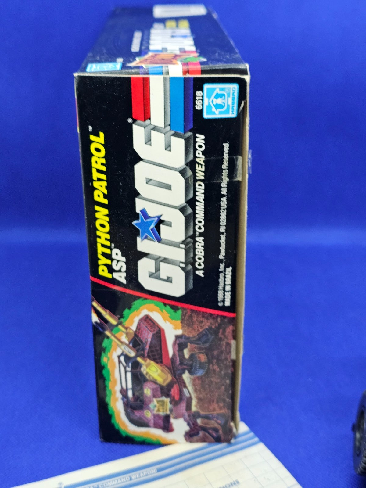 GI Joe Cobra ASP Python Patrol Hasbro 1989 véhicule militaire vintage complet6