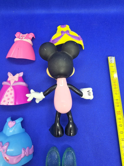 Figurine Minnie Mouse Princesse Disney Hasbro 2004 15 cm + Robes & Accessoires4