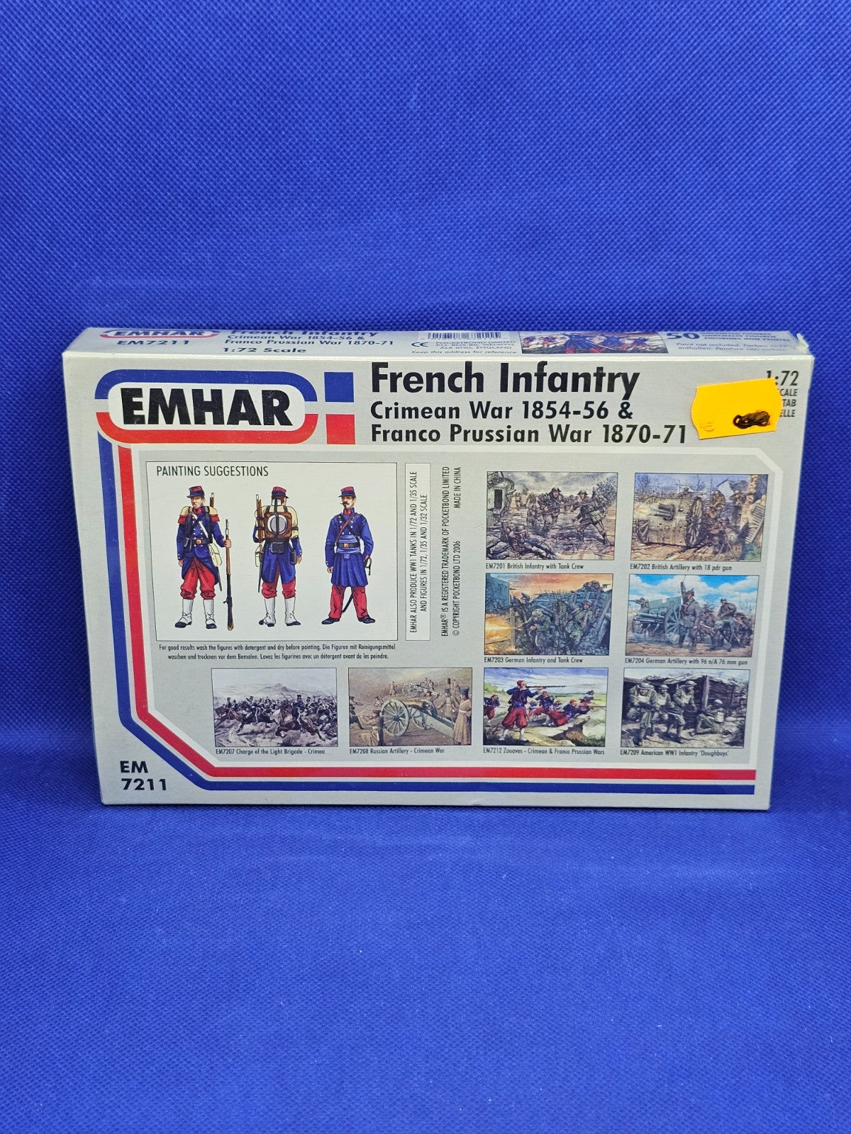 EMHAR 7211 French Infantry Guerre de Crimée Franco Prussienne 1722