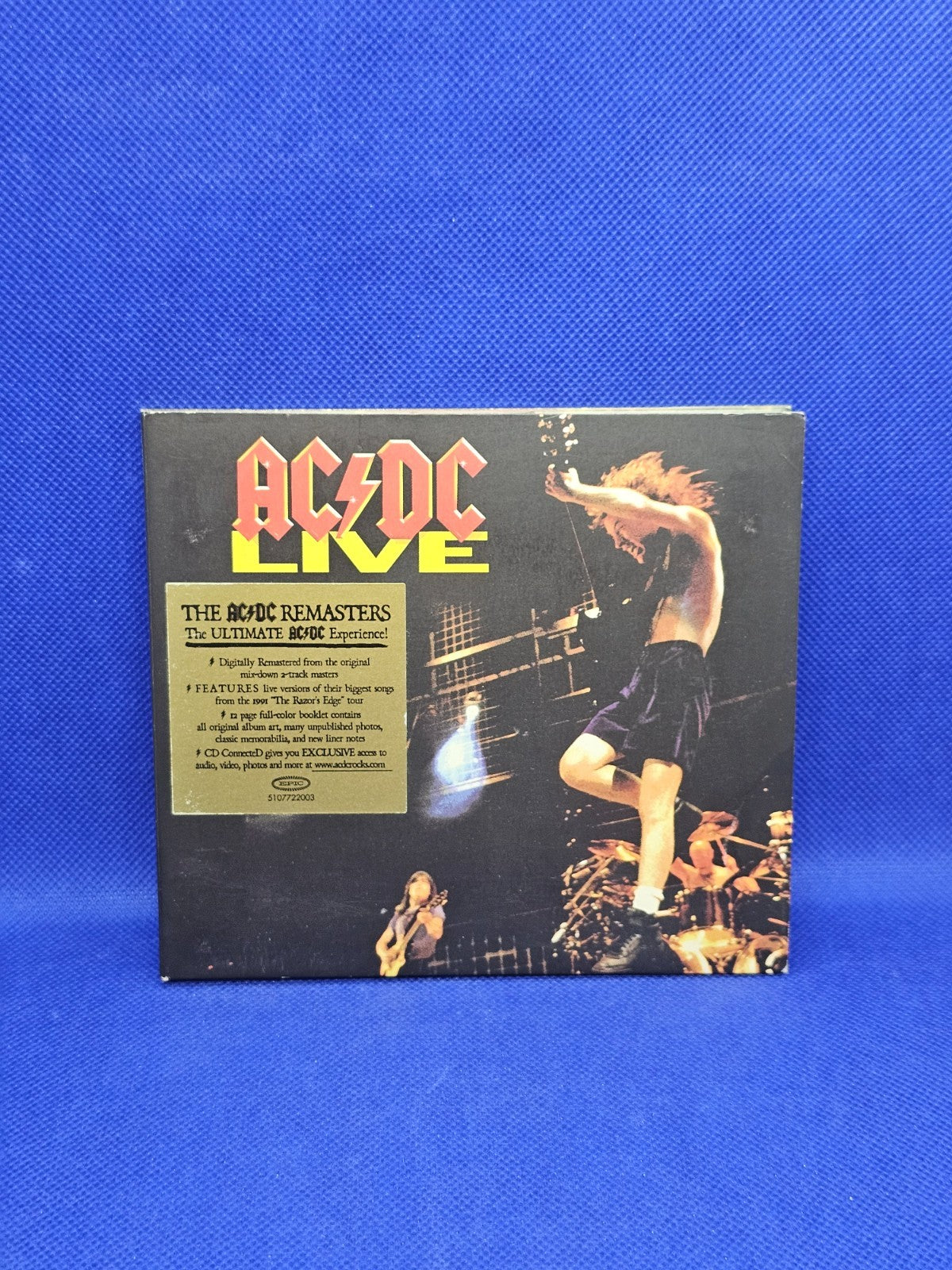 AC DC Live CD Musical Remaster Digipack Epic Records 20030