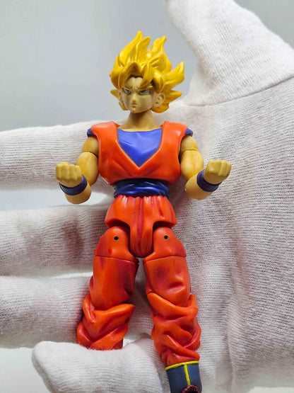 Super Saiyan Goku, Dragon Ball Z, Jakks Pacific, 2003, Figurine articulée 12,5 c