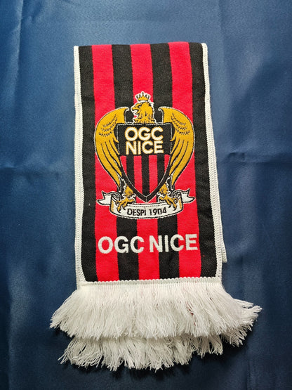 Écharpe OGC Nice FC Basel Alliance Riviera Quart Finale Supporter Football Vinta3