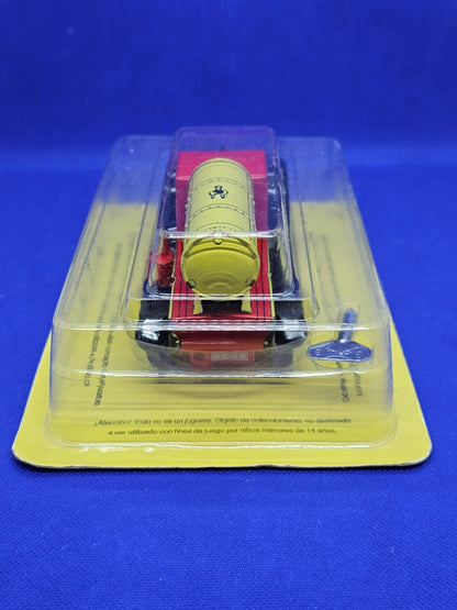 Camion Citerne Gas Oil Paya Reproduction Vintage Wind-Up Tin Toy Jouet Mécanique3