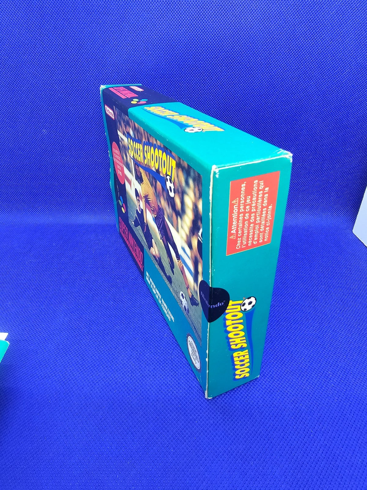 Soccer Shootout Super Nintendo SNES PAL FAH Nintendo Complet Sans Cale6