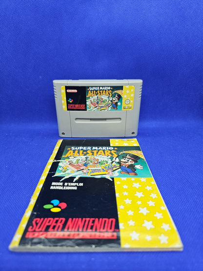 Super Mario All-Stars SNES Super Nintendo Avec Notice PAL Vintage0