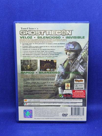 Tom Clancy’s Ghost Recon Jungle Storm Version Esp Ita PlayStation 2 Ubisoft 20041