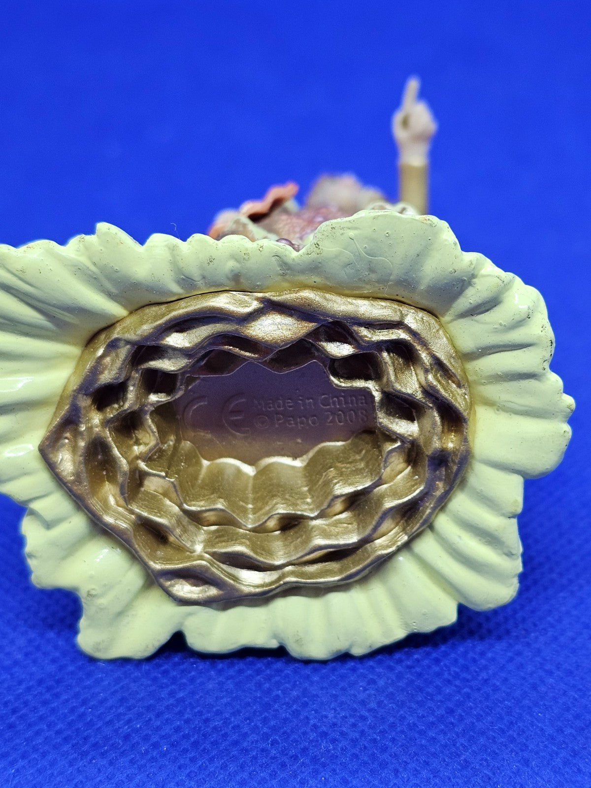 Figurine Princesse PAPO 2008 robe de cour éventail 8,5 cm bon état2