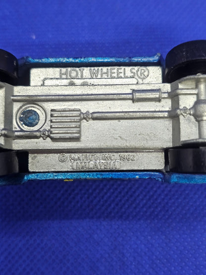 Jeep Scrambler Hot Wheels Jeep 13 Mattel Malaysia 1982 Bleu 7 cm5