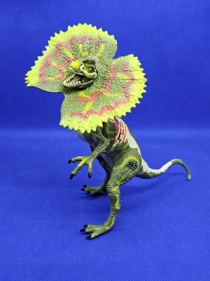 Dilophosaurus Jurassic Park Roaring Venom Spitter Hasbro 2000 Électronique HS0