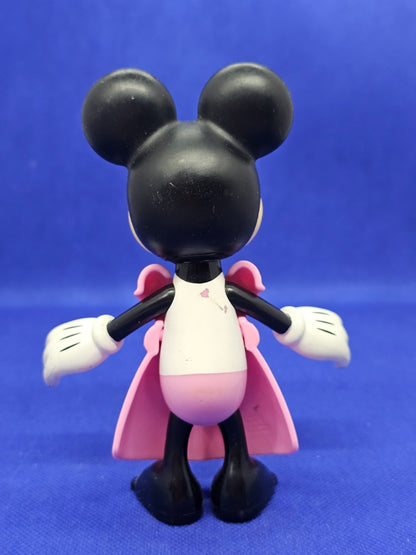Figurine Minnie Mouse Princesse Disney IMC Toys 2010s 15 cm Robe Rose + Accessoi1