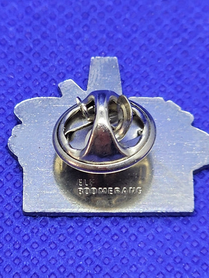 Pin's Elf Aquitaine, Plateforme Pétrolière Offshore, Publicitaire Pétrole Collec2