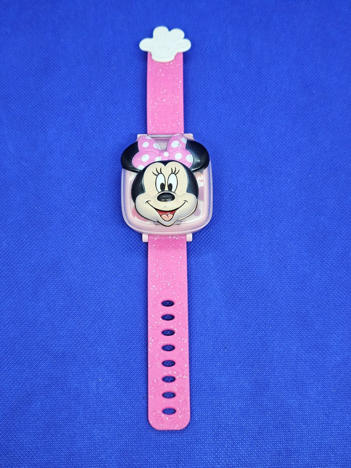 Montre Jeu Interactive Minnie Mouse Disney VTech Rose Éducative Non Testée0