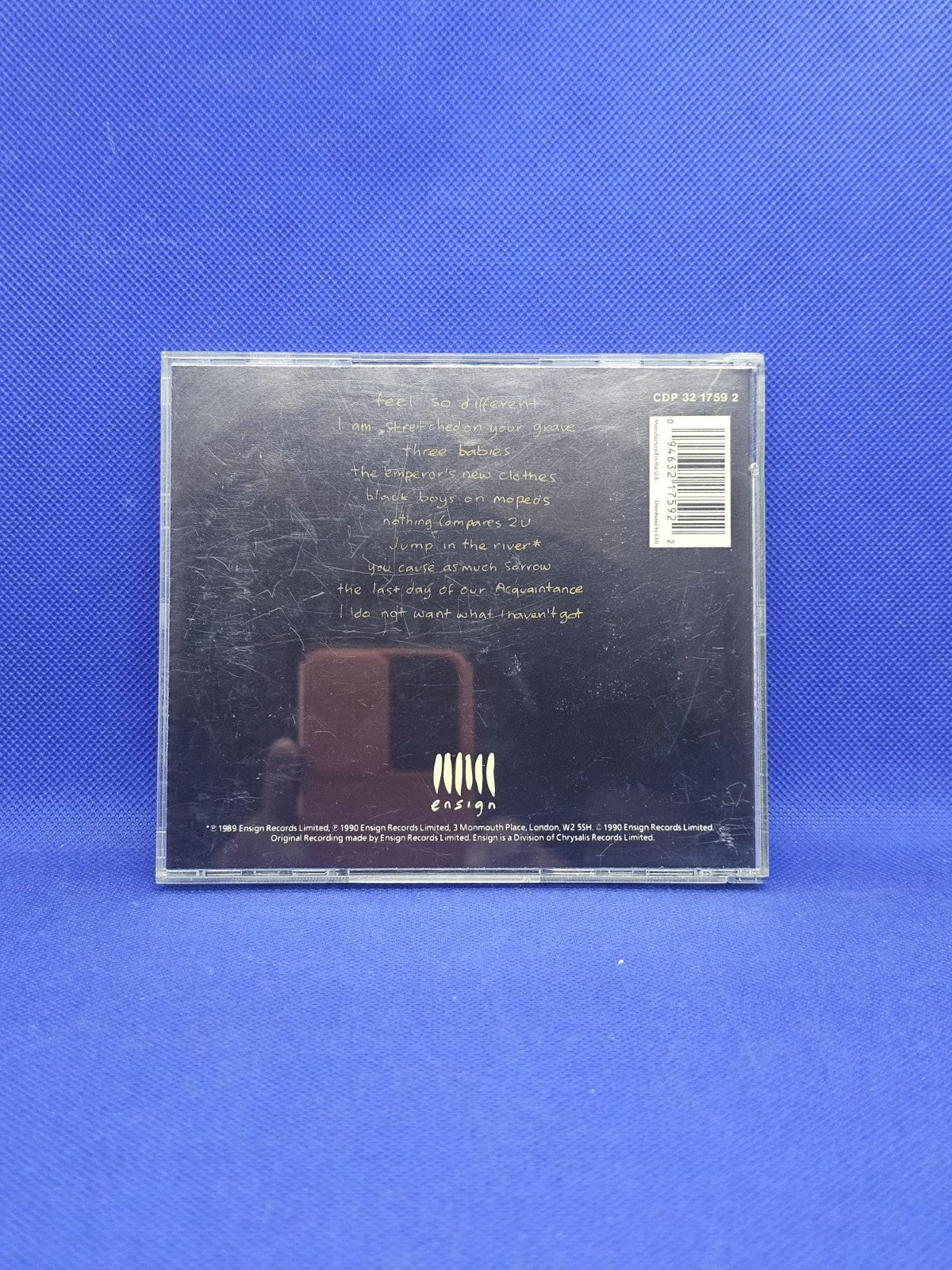 Sinéad O’Connor I Do Not Want What I Haven’t Got CD Ensign 19901