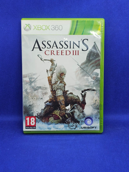 Assassins Creed III Xbox 360 PAL Français Ubisoft 2012 2 disques0