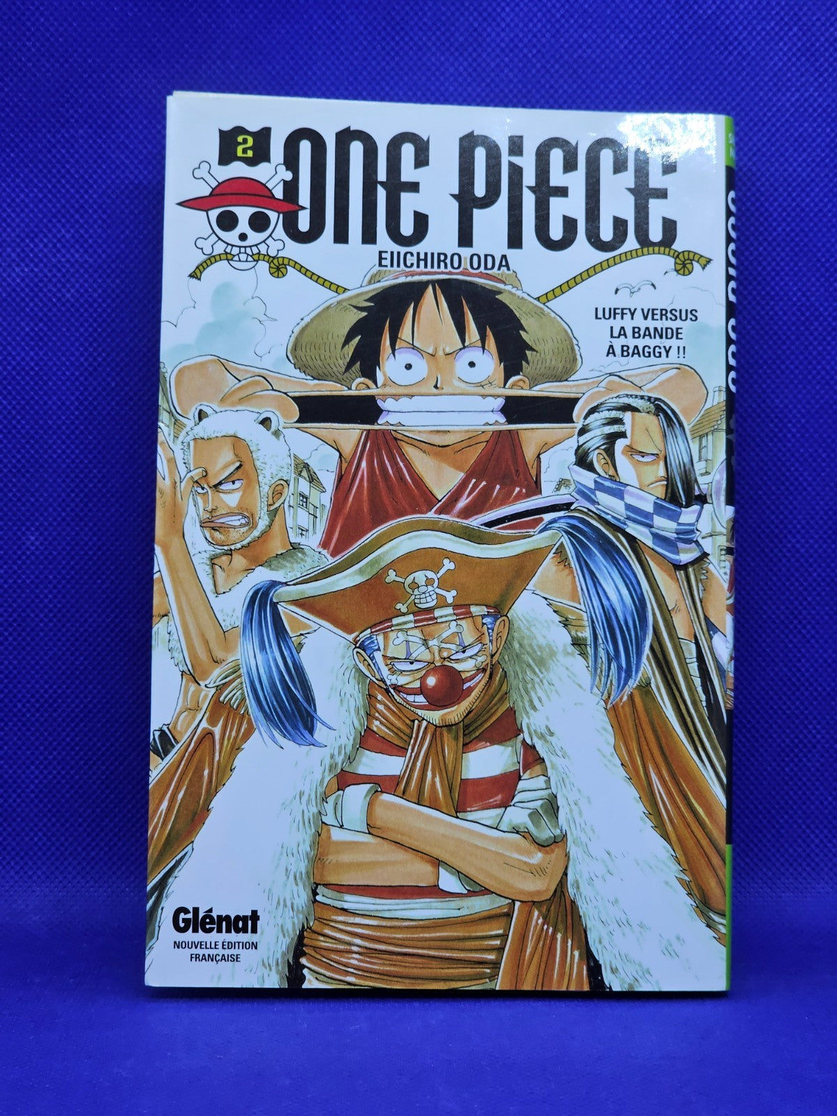 One Piece Tome 2 Luffy versus Baggy Manga Eiichiro Oda Glénat 20130